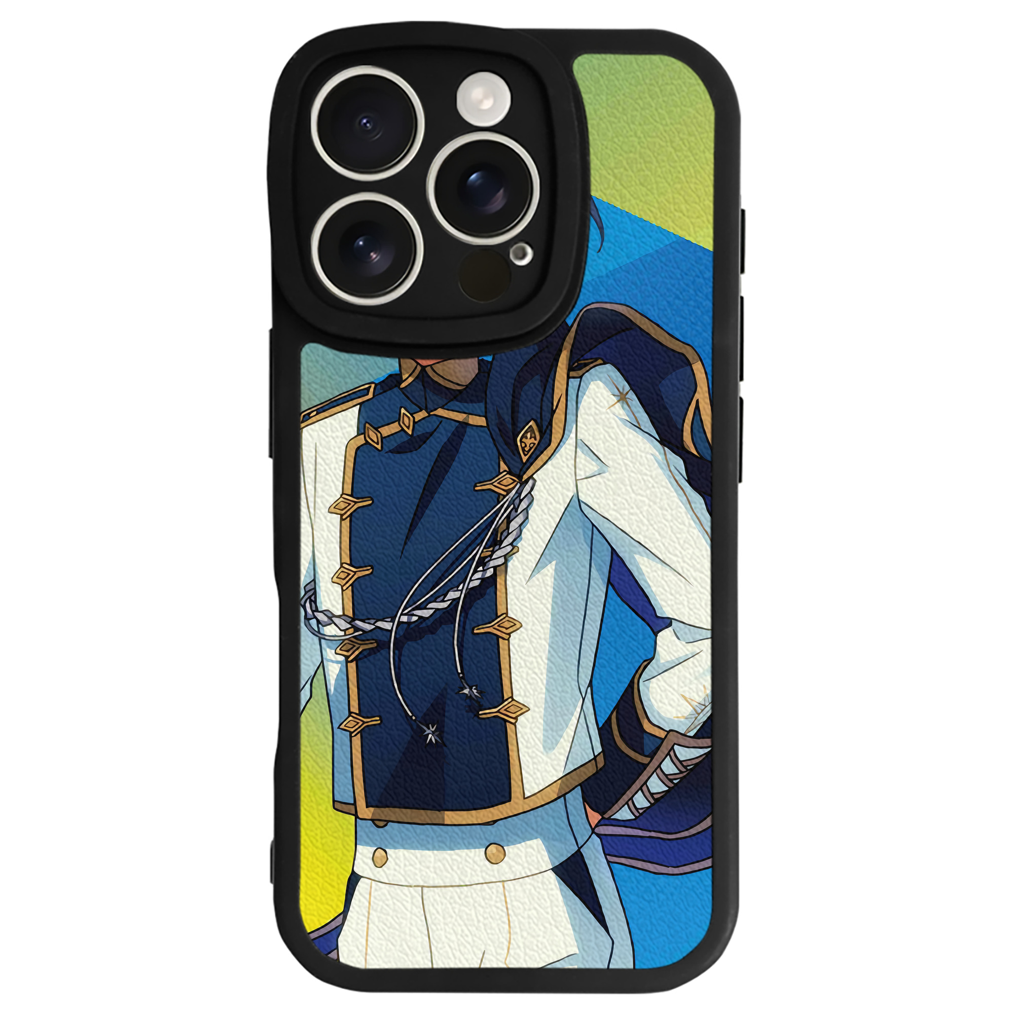 （画像用） あんさんぶるスターズ! Ensemble Stars 【iPhone 16シリーズ対応】シリコンスマホケース（レザー調） 材質：シリコン